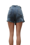 CARGO STYLE DENIM SHORT